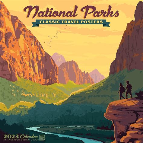 National Parks (Art) 2023 Wall Calendar: Anderson Design Group ...