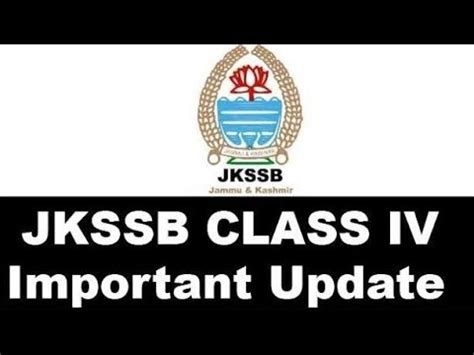 Jkssb Class Iv Final Selection List Grievance Loged Again Kab Tak