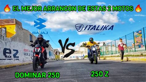 ITALIKA 250Z VS BAJAJ DOMINAR 250 QUEDE SORPRENDIDO CON ESTOS