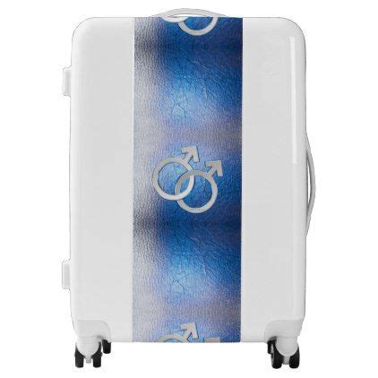 Gay Pride Luggage With LGBTQIA Symbols