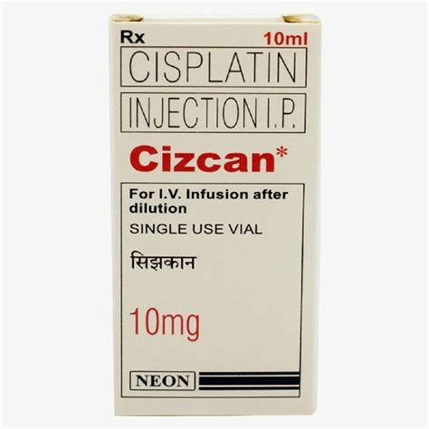 Hetero Drugs Ltd Cistero Mg Injection Cisplatin Injection