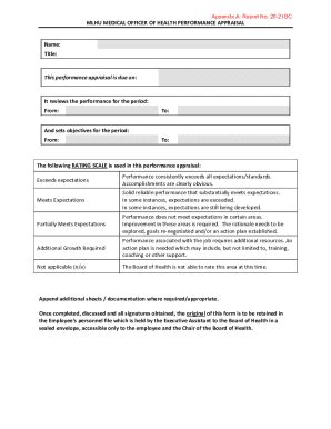 Fillable Online State Of Hawai I EMPLOYEE PERFORMANCE APPRAISAL Fax