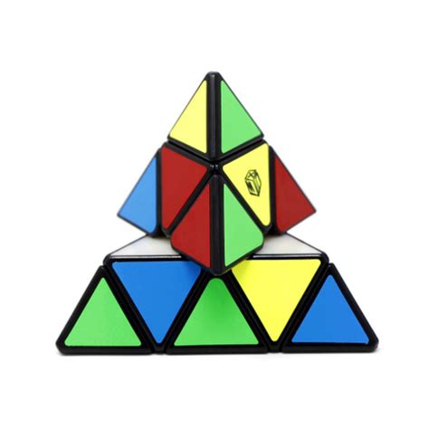 Cubo M Gico Pir Mide Pyraminx Profissional Qiyi Bell Magn Tico Preto