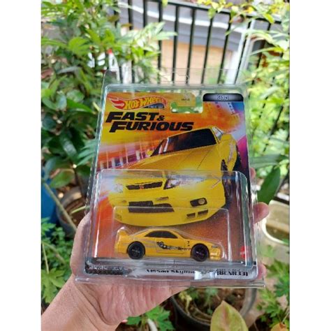 Jual Hot Wheels Nissan Skyline Gt R Bcnr Fast Furious Premium Free Protektor Shopee