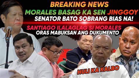 HETO NA MARCOS JR MORALES BUMINGO KAY JINGGOY SA SENADO BATO TAKOT SA