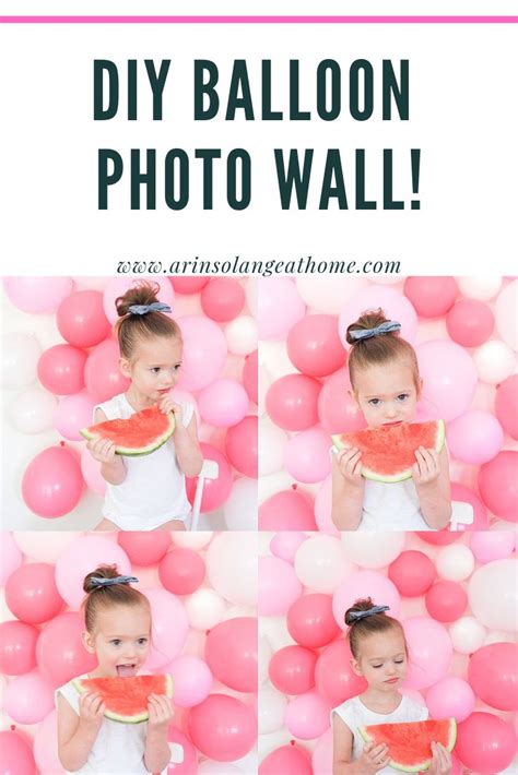 DIY Balloon Wall for Stunning Party Photo Backdrop