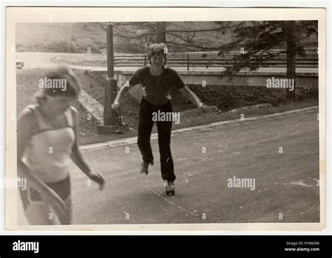 Roller skates 1970s hi-res stock photography and images - Alamy