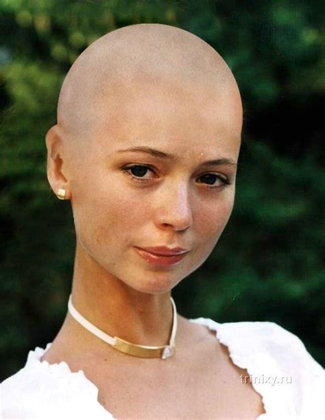 Pin By Winterwolf On Buzzed And Bald Shaved Head Women Bald Head