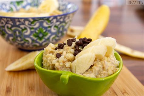 Porridge Quinoa Cr Meux La Banane Pour Tous Les Go Ts