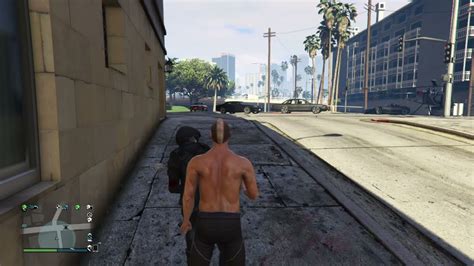 Half Naked Tough Guy Npc With A Mohawk GTA Online YouTube