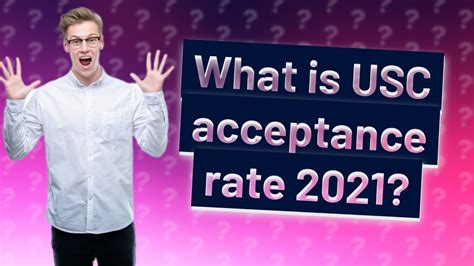 What Is Usc Acceptance Rate 2021 Youtube