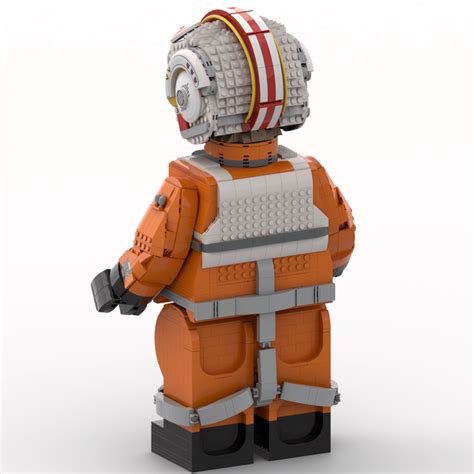 LEGO® instructions Luke Skywalker (Red Five) Mega Figure (fits official Lego Helmet)