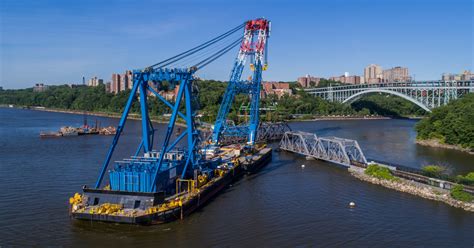 Tappan Zee Bridge supercrane tapped to help Amtrak with track work