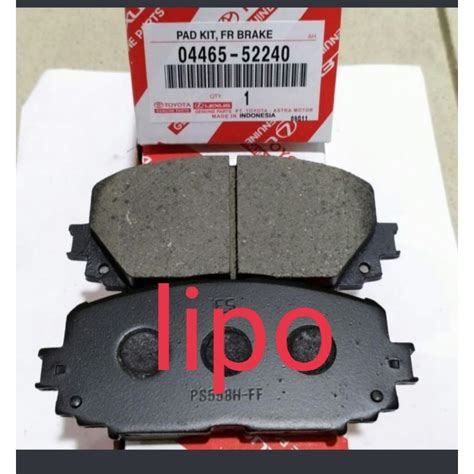 Jual Kampas Rem Kanvas Rem Atau Brake Pad Dispad Depan Yaris Tipe S