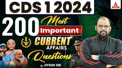 Cds Cds Current Affairs Most Important Current