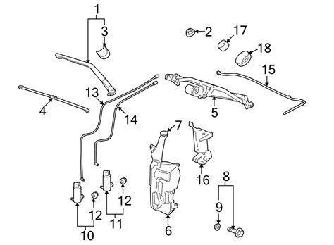 Gmc Yukon Washer Fluid Reservoir Gm Parts Bin