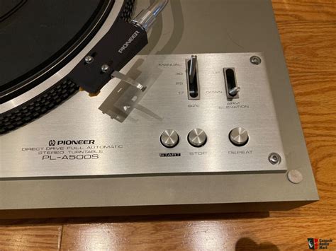 Pioneer Pl A500s Pl 530 Direct Drive Turntable Photo 4666398 Us Audio Mart