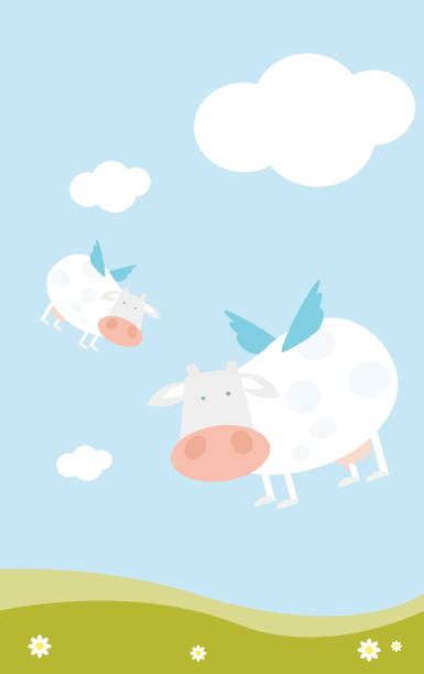 940+ Flying Cow Stock Illustrations, Royalty-Free Vector Graphics & Clip Art - iStock