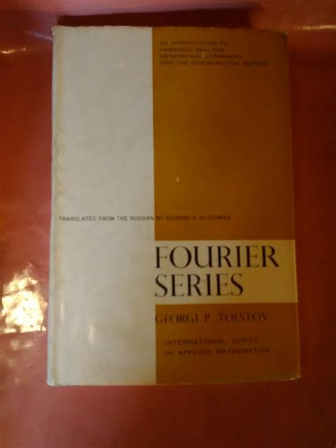 Fourier Series Dover Books On Mathematics Book 1 2