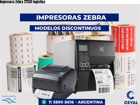 Impresora Zebra ZT230 Logistica Impresion Rotulos