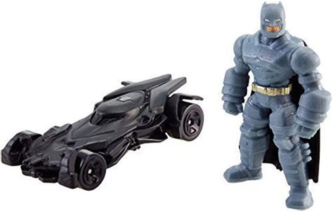 Getuscart Hot Wheels Batman V Superman Dawn Of Justice Armored Batman Mini Batmobile Vehicle