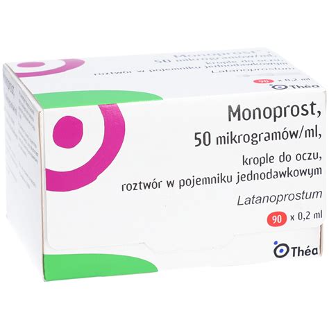 MONOPROST 50 Mikrogramm Ml Augentr In Einzeldosen 90x0 2 Ml Mit Dem E