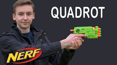 Nerf Zombiestrike Quadrot Magicbiber Deutsch Youtube