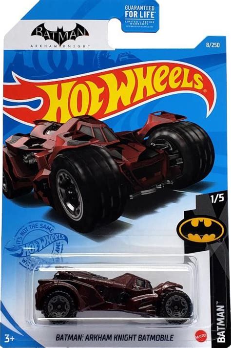 2021 Hot Wheels Mainline 008 Batman Arkham Knight Batmobile Dark