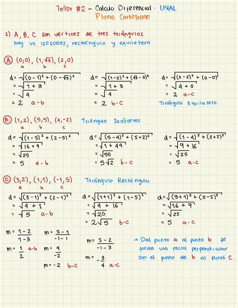 SOLUTION C Lculo Diferencial Taller Funciones Studypool