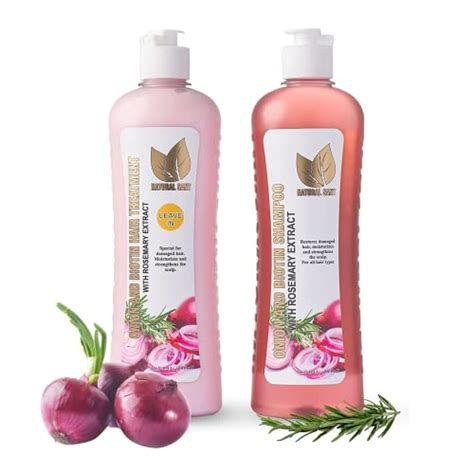 NATURAL SANT Onion Biotin And Rosemary Shampoo Remedy Set For