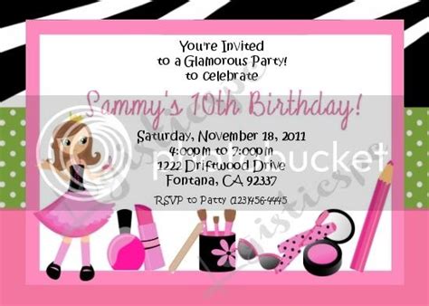 Zebra Sleepover Birthday Invitation U Print 4 Designs