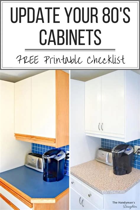 DIY Painting Laminate Kitchen Cabinets – Things In The Kitchen