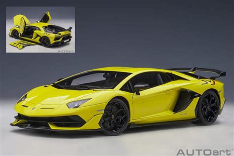 Auto Art Lamborghini Aventador Svj Yellow Tenerife