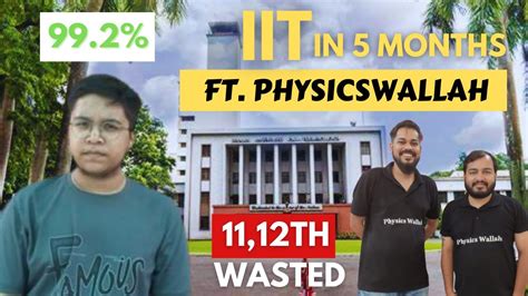 Cracked Iit In Months Iit Jee Story Of Lakshya Is Pw Enough For