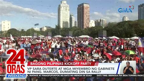 Oras Weekend Part Bagong Pilipinas Rally Forum Sa Davao Pasig