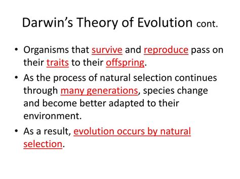 Ppt Chapter 32 Theories Of Evolution Powerpoint Presentation Free