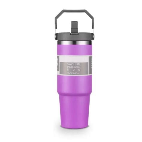 Ringgit Shop Stainless Steel Handheld Thermos Bottle Insulated Vacuum Tumbler Hot Cold