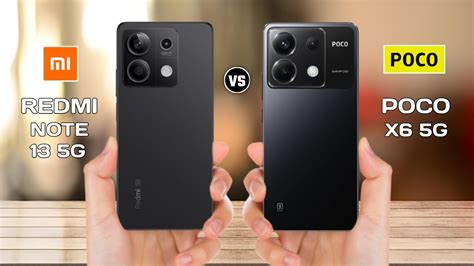 Redmi Note 13 5g Vs Poco X6 5g ⚡ Full Comparison Youtube