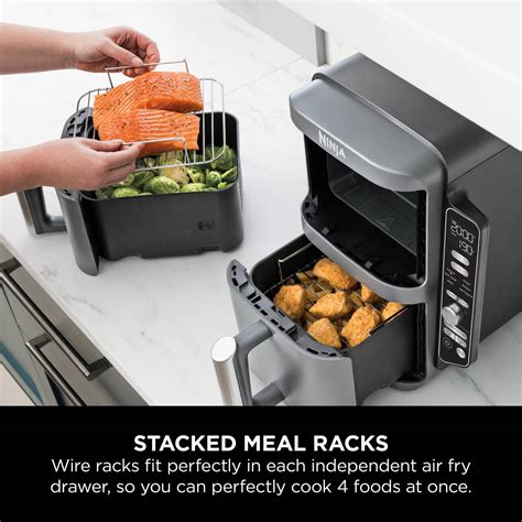 Ninja Double Stack XL Air Fryer, Vertical Dual Drawer Air Fryer with 4