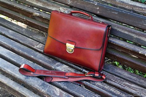 Мужской портфель"Классика".Ручная работа.Натуральная кожа в интернет ...