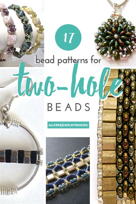 17 Bead Patterns for Two-Hole Beads | AllFreeJewelryMaking.com