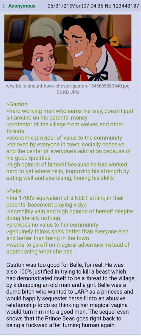 Gaston Did Nothing Wrong R Greentext Greentext Stories Know Your