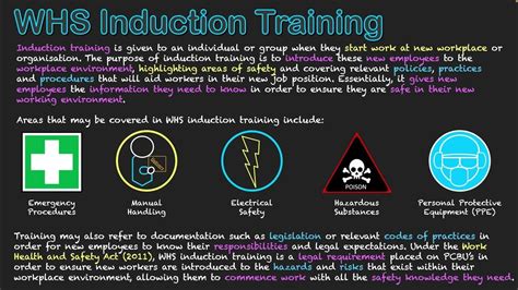 Whs Induction Training Youtube