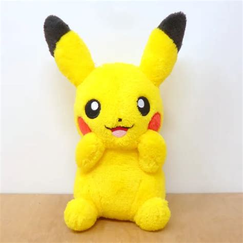 Official Pokemon Banpresto Fluffy Pikachu Ufo Plush Soft Toy