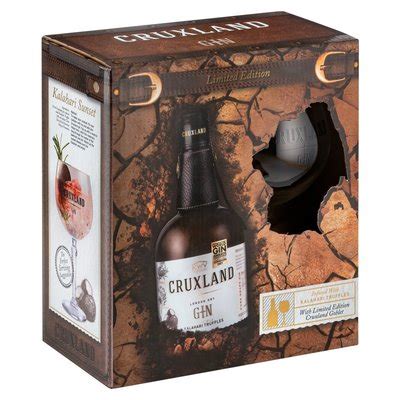 Cruxland Gin & 2 Glasses Gift Pack 750ml | PnP