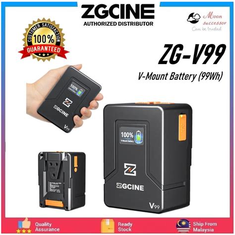 Zgcine Zg V V Mount Battery V Lock Battery With Pd Fast Charging Wh