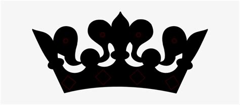 Queen Crown Clipart Black And White 600x282 Png Download Pngkit