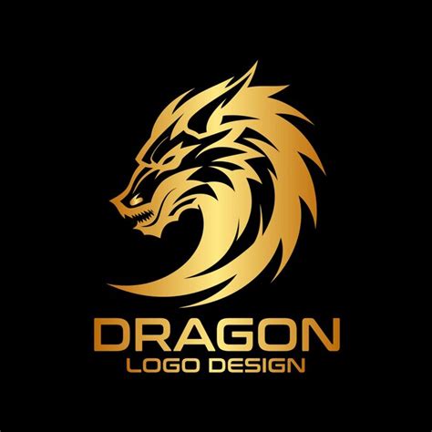 Premium Vector Dragon Vector Logo Design