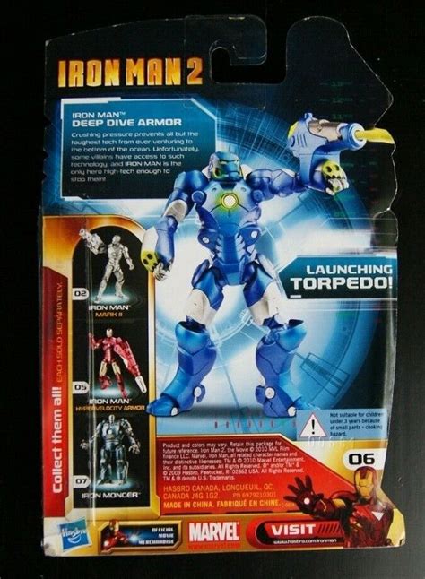 IRON MAN DEEP DIVE ARMOR Action Figure HTF EBay