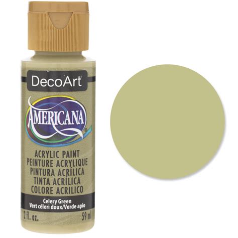 Celery Green Americana Acrylic Paint Hobby Lobby 379008